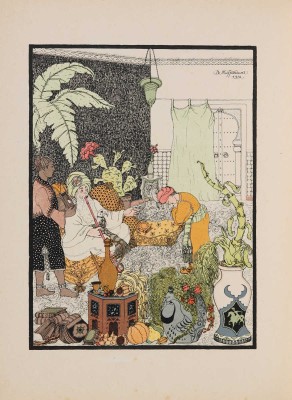 Гауф В. Жизнь Альмансора / Рис. Д. Митрохина. М.: И.Н. Кнебель, [1912].